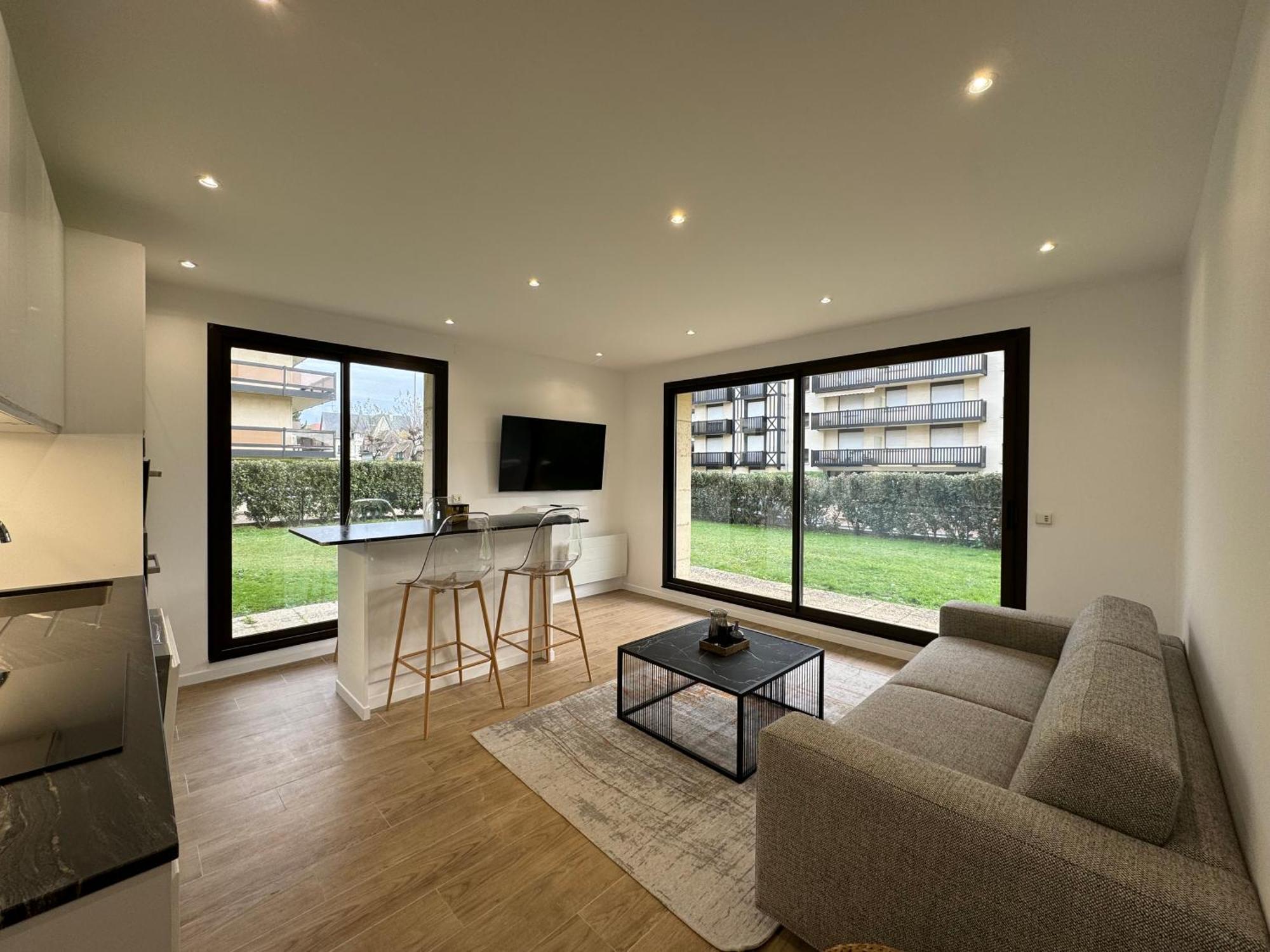 Deauville Riviera - Jardin Face A La Plage, Proximite & Luxe Inegale Buitenkant foto